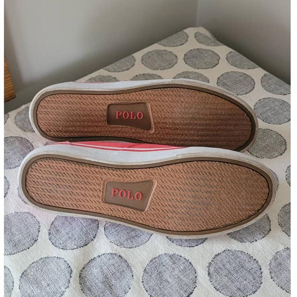 Polo Thorton Red Tennis Shoes Mens 9.5 - Picture 5 of 6